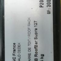 BARRE PORTAPACCHI (FOTO)X MERCEDES CL A DEL 2011