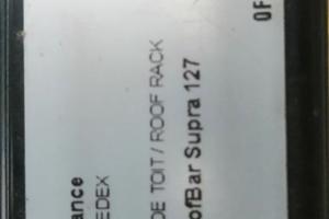 BARRE PORTAPACCHI (FOTO)X MERCEDES CL A DEL 2011