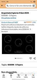 Piano induzione da 90 cm