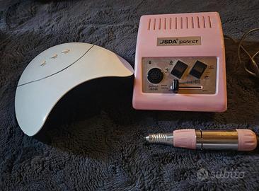 Fresa e lampada led uv