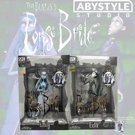 CORPSE BRIDE EMILY VICTOR 2 STATUE FIGURE DIORAMA