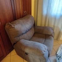 poltrona recliner elettrica
