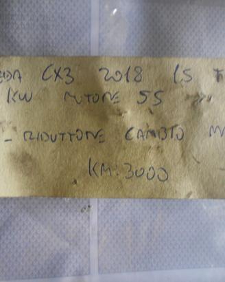 Riduttore 4x4 mazda cx3 15 tdi km 3000