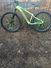 rockrider st 100 verde fluo