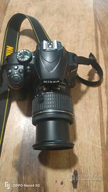 Nikon D3400+Obiettivo 18-55mm Solo 7831 scatti 