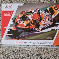 Poster Marc Marquez 93 Misano MWC Honda Uf