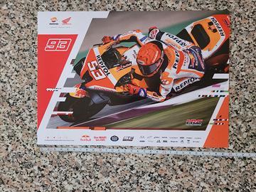 Poster Marc Marquez 93 Misano MWC Honda Uf