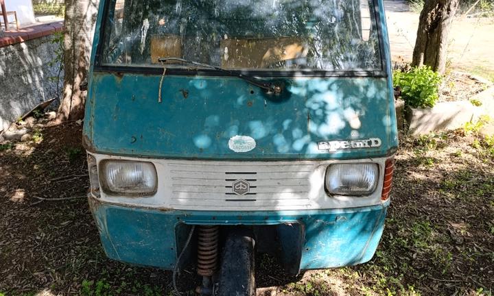 Piaggio ape 703 ribaltabile volante motore gasolio