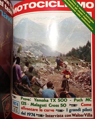 Rivista MOTOCICLISMO numero 10 del 1974