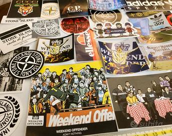 20 Adesivi Casual Ultras football stickers vari