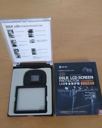 Canon EOS 7d vetro protettivo display