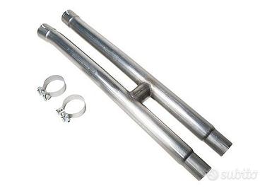 H-Pipe Mustang GT resonator delete