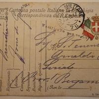 Cartolina militare Regno d’Italia 1917
