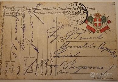 Cartolina militare Regno d’Italia 1917