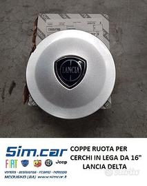 COPPE RUOTA X CERCHI IN LEGA LANCIA DELTA