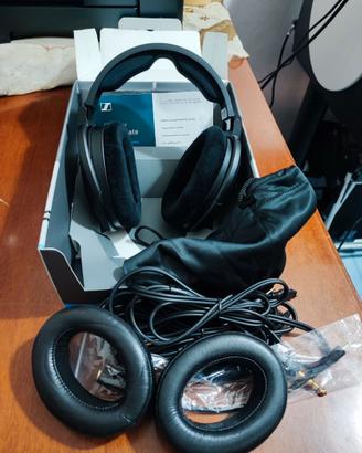 Cuffie Sennheiser HD660 s2 + pad Dekoni in pelle