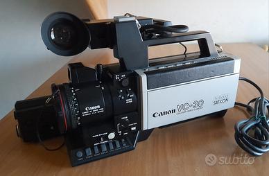 Videocamera Canon VC30 con borsa per fotografo Rep
