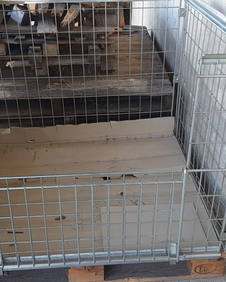 Cesta Metallica su bancale