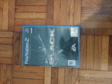 VIDEOGIOCO BLACK PLAYSTATION 2 