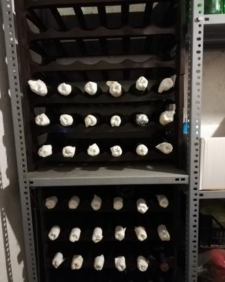 Scaffali componibili per bottiglie