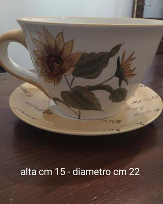 Tazza porta fiori 