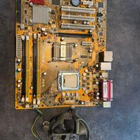 Scheda madre Asus P5B + CPU Intel E2180