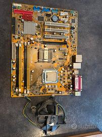 Scheda madre Asus P5B + CPU Intel E2180