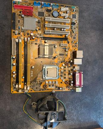 Scheda madre Asus P5B + CPU Intel E2180