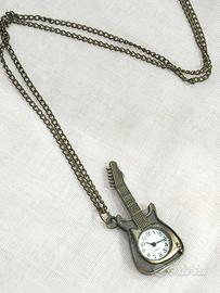 COLLANA OROLOGIO CHITARRA