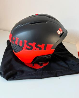 Casco da sci  piu maschera a doppia lente
