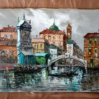 Dipinto "Venezia" di A. Rondinella