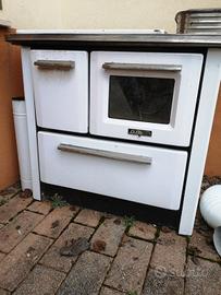 stufa a legna vintage Dalla Bernardina