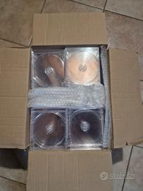 Custodie DVD - CD trasparenti 100 pezzi