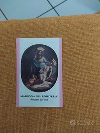 immagine con preghiera madonna di romitello 