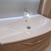 Lavabo bianco da incasso 