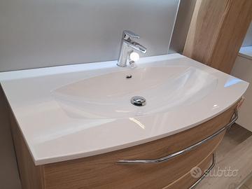 Lavabo bianco da incasso 