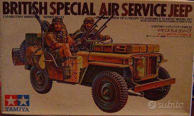 Tamiya 033 British Special Air Service Jeep