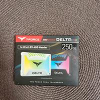 SSD 250gb  t-force delta rgb