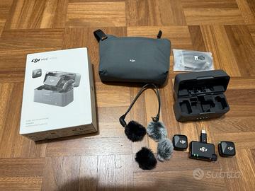 DjiMic Mini (2 TX + 1 RX + Custodia ricarica)