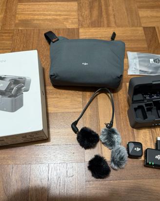 DjiMic Mini (2 TX + 1 RX + Custodia ricarica)