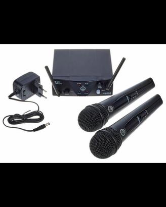 Microfono AKG doppio