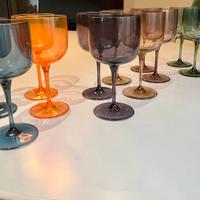 Set 12 calici colorati Villeroy&Boch nuovi