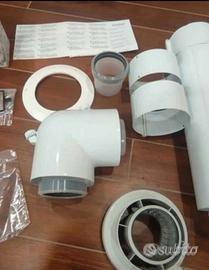 KIT SCARICO FUMI COASSIALE A PARETE VAILLANTØ 80/1