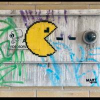 Quadro street art di Mart Signed