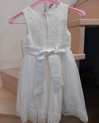 Vestito da cerimonia comunione - damigella 110 cm