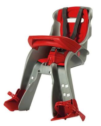 Seggiolino bici anteriore + casco bimbo