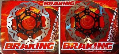 Coppia dischi braking Kymco AK 550 17 - 22 wave
