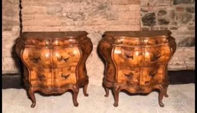 Comodini in stile veneziano ( COPPIA)