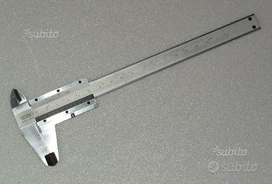 Calibro ventesimale doppio in acciaio inox