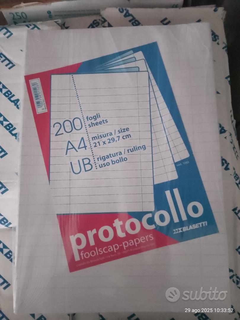 Fogli Protocollo Favini | 60g | Confezione Da 30 Fogli | Per Ufficio E Scuola | Alta Qualità - Foto 12